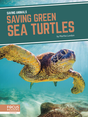cover image of Saving Green Sea Turtles